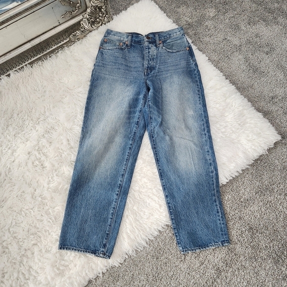 Madewell The Dad Jean. Size 25. New without tags. 99% cotton/1% polyurethane de - Picture 1 of 8